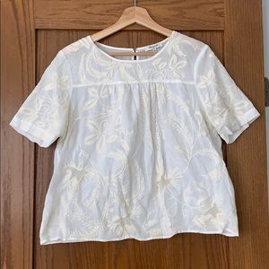 Pretty boho Madewell top.